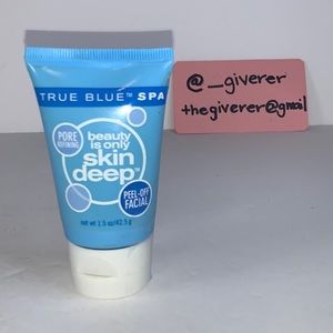 Beauty Is Only Skin Deep Peel-Off Facial Pore Refining Mask True Blue Spa